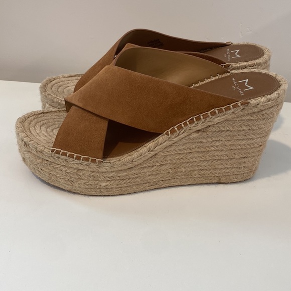 New Marc Fisher wedge espadrille sandal size 11 - Picture 2 of 10